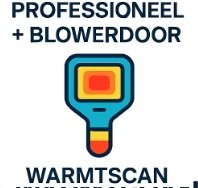 Professionele Warmtescan + Blowerdoor